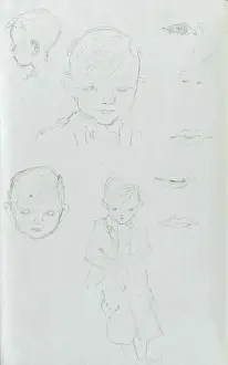 A Sketchbook - Mothers and Children