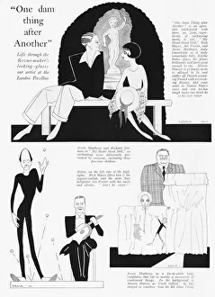 Harvey Prints: Sketches of C. B. Cohrans revue One Dam Thing