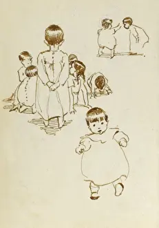 Sketches of children