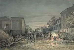 Sketches with the Co. B 8th Reg. Pa. Ma. i. e. militia unde