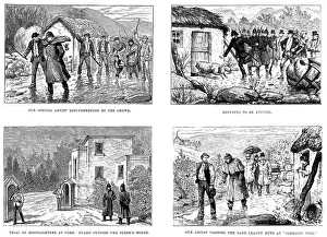 Sketches of the evictions in Ireland