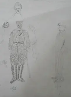 Unemployed Prints: Sketches of people by Reverend Baden Powell
