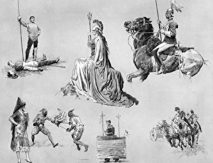 Britannia Gallery: Sketches at the Royal Tournament