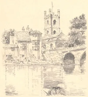 Images Dated 9th March 2020: Sketches along the Thames