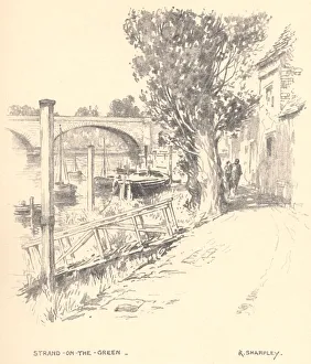 Images Dated 9th March 2020: Sketches along the Thames
