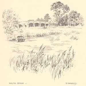 Images Dated 9th March 2020: Sketches along the Thames