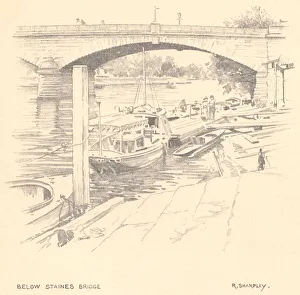 Images Dated 9th March 2020: Sketches along the Thames