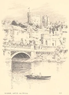 Images Dated 9th March 2020: Sketches along the Thames