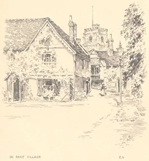 Images Dated 9th March 2020: Sketches along the Thames