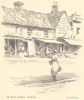 Images Dated 9th March 2020: Sketches along the Thames