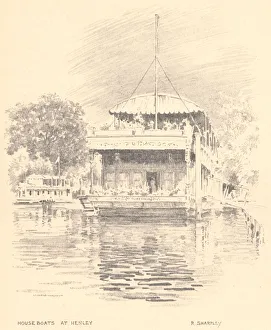 Images Dated 9th March 2020: Sketches along the Thames
