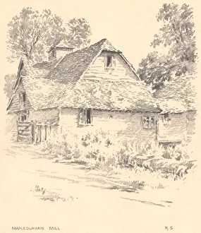 Images Dated 9th March 2020: Sketches along the Thames