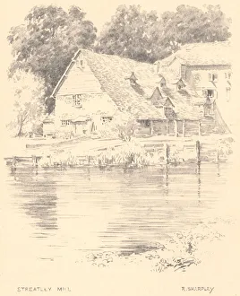 Images Dated 9th March 2020: Sketches along the Thames