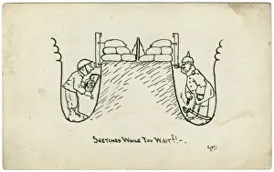 Ranstead Prints: Sketches While You Wait by George Ranstead