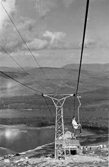 Images Dated 25th July 2011: Ski Chair Lift