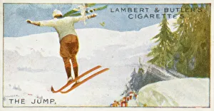 Images Dated 21st February 2012: SKI JUMP 1914