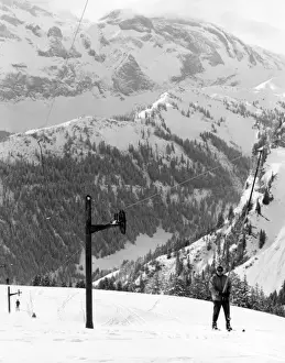 Skier Prints: SKI PULLEY
