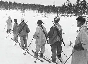 Soviet Collection: Ski troops in Finland WWII