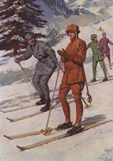 Burberrys Prints: SKI-WEAR, 1923
