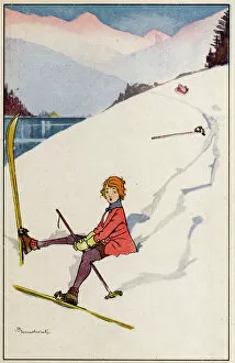Takes Gallery: Skier Tumbles