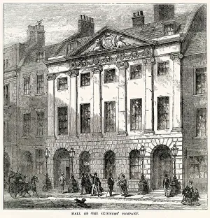 Newgate Prints: Skinner's Hall, Newgate Hill