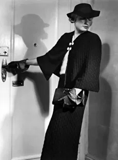 Angora Gallery: Skirt & Cape Suit 1930S
