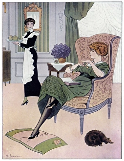 Images Dated 16th March 2016: Skirts too Short 1912