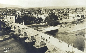 Images Dated 5th May 2011: Skopje, Macedonia - Stone Bridge