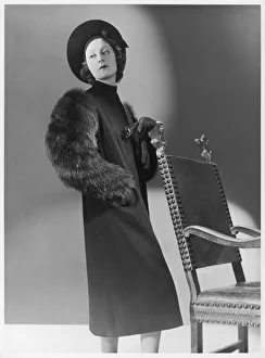 Prints of Skunk Fur Coat Bruyere