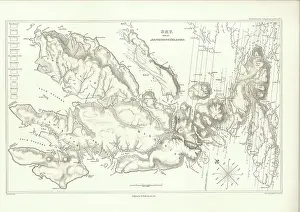 1817 Prints: Sky and the adjoining islands