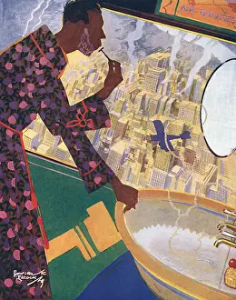 Razor Prints: Sky Scrapers by Howard K. Elcock