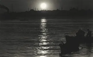 Nigh Time Prints: The Skyline of Constantinople at night