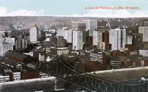 The Skyscrapers of Pittsburgh, Pennsylvania, USA