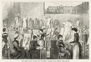 Slade Prints: Slade School of Art / 1881