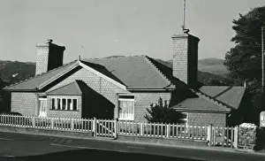 Slate covered bungalow, Porthmadog, North Wales