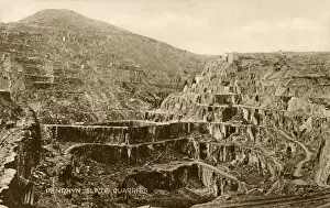 Bethesda Prints: Slate Quarries - Penrhyn, Wales