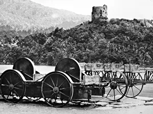 Llanberis Prints: A slate quarry velocipede, Llanberis, Wales