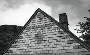 Slate tiling, Blaenau Ffestiniog Slate Quarry, North Wales