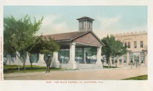 Slave Prints: The Slave Market, St. Augustine, Florida, USA