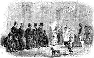 Four Prints: Slaves for sale, New Orleans, 1861