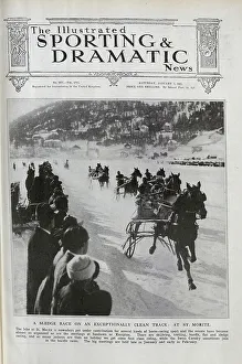 Sleigh Prints: Sledge Race at St. Moritz