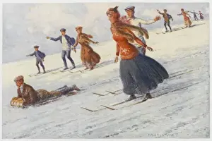 Intrepid Prints: Sledge & Ski Australia