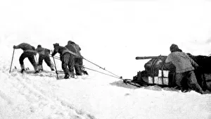 Sledging on the Beardmore Glacier