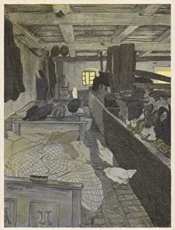 Sleeping in Cowshed