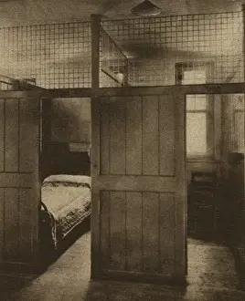 Sleeping cubicle, Rowton House, Camden