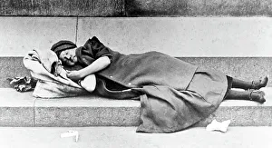 Images Dated 26th June 2019: Sleeping rough in London