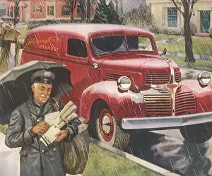 Journeys Prints: Neither Sleet nor... Date: 1947