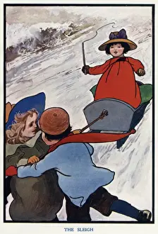 Hillside Prints: The Sleigh by Charles Robinson