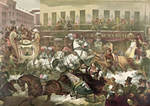 New York Gallery: Sleighing in New York