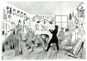 Boxers Prints: Slender Billy's Boxing Studio